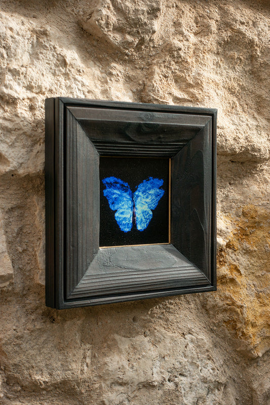 copper mounted & framed 'Mirror of the goddess No.II' photographic butterfly print   - €360 | Shop now & buy direct from the artists studio - Distil Ennui ™ est.1990.
