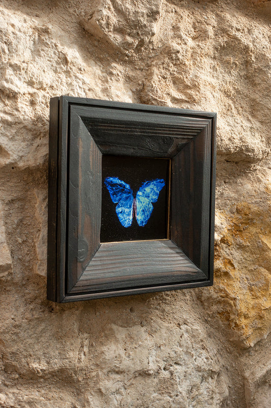 copper mounted & framed 'Mirror of the goddess No.IV' photographic butterfly print   - €360 | Shop now & buy direct from the artists studio - Distil Ennui ™ est.1990.