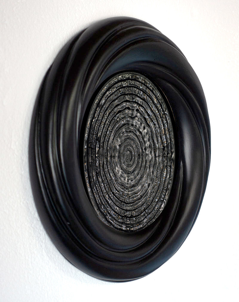 unique 25*25*4cms ceramic 'Vortex' framed photographic print 'Plate No. 0413-2'   - €360 | Shop now & buy direct from the artists studio - Distil Ennui ™ est.1990.