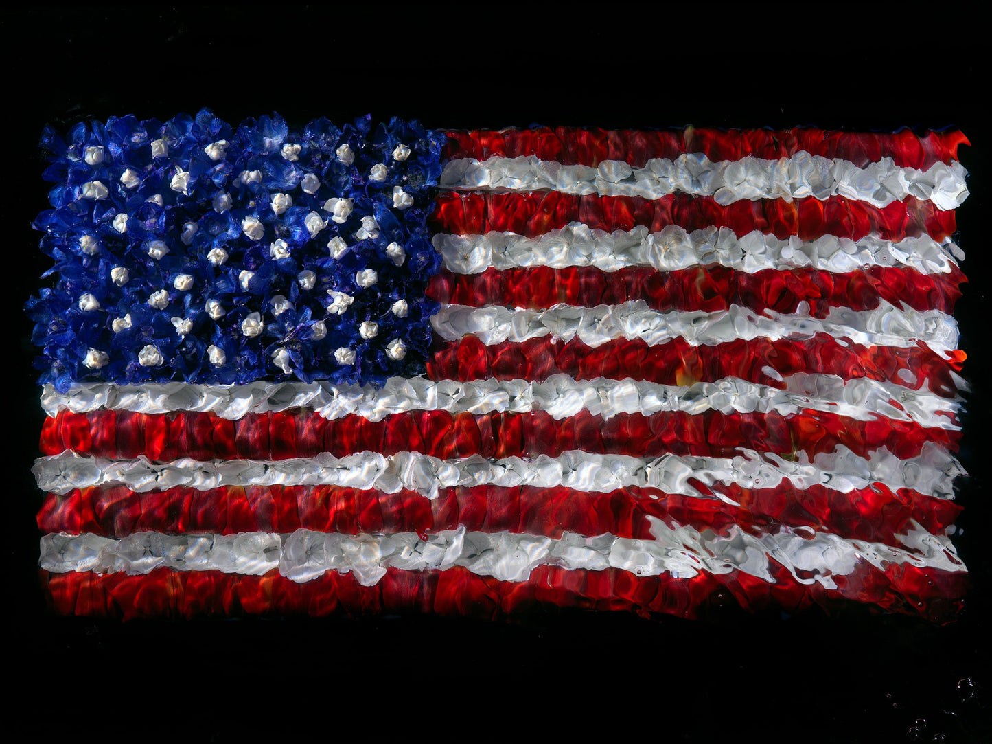 American Flag - Unique Giclée Print No. 0117  photographic print - €500 | Shop now & buy direct from the artists studio - Distil Ennui ™ est.1990.