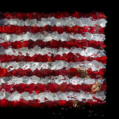 American Flag - Unique Giclée Print No. 0177  photographic print - €500 | Shop now & buy direct from the artists studio - Distil Ennui ™ est.1990.