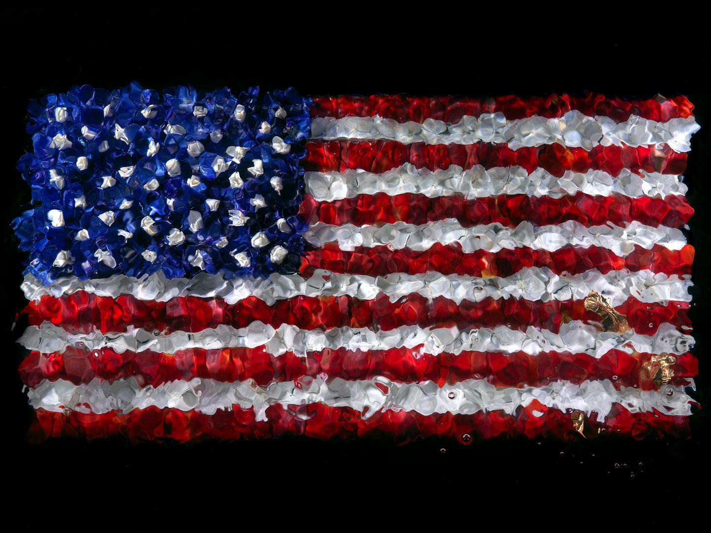 American Flag - Unique Giclée Print No. 0178  photographic print - €500 | Shop now & buy direct from the artists studio - Distil Ennui ™ est.1990.