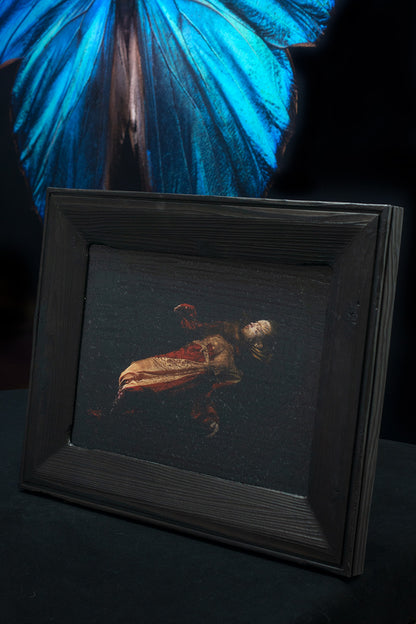 'Arcana II' underwater Figurative Photographic Print in Shou Sugi Ban Frame   - €900 | Shop now & buy direct from the artists studio - Distil Ennui ™ est.1990.