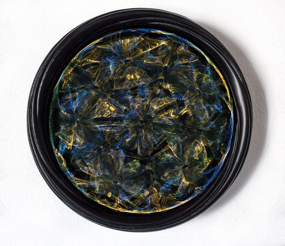 unique 25*25*4cms ceramic 'Vortex' framed photographic print 'Plate No. 0871'   - €360 | Shop now & buy direct from the artists studio - Distil Ennui ™ est.1990.