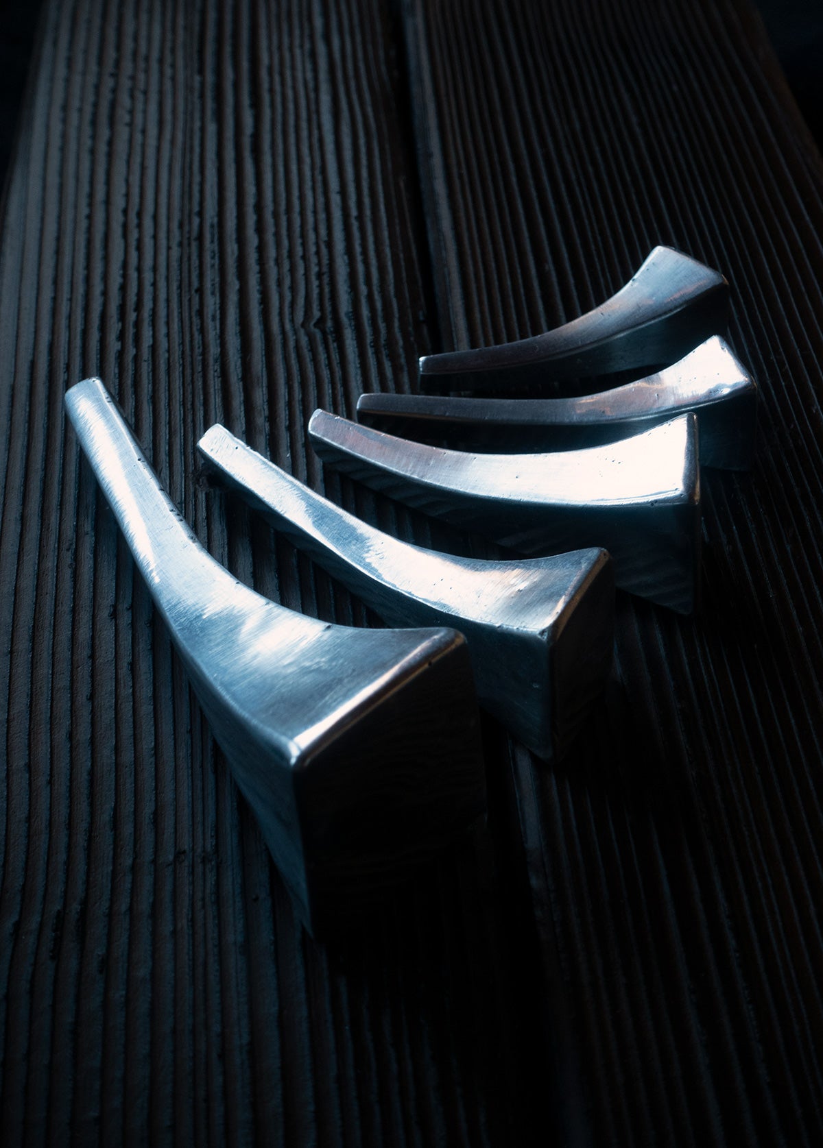 Forged twisted nail wall hooks   - €75 | Shop now & buy direct from the artists studio - Distil Ennui ™ est.1990.